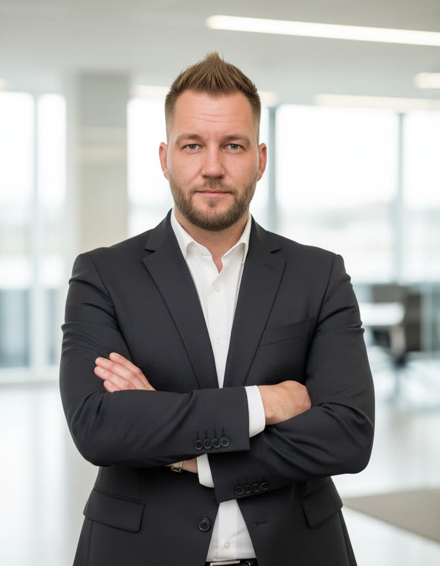 Porträtfoto von Frederic Dluzinski, Gründer von FDL IT – Entwickler, Designer und SEO-Stratege
